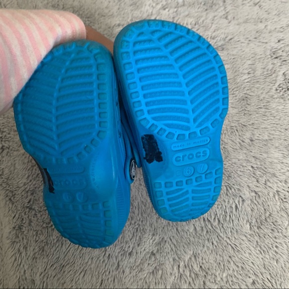 Crocs Classic kids blue clogs sz. 6 - 7 - Picture 3 of 5